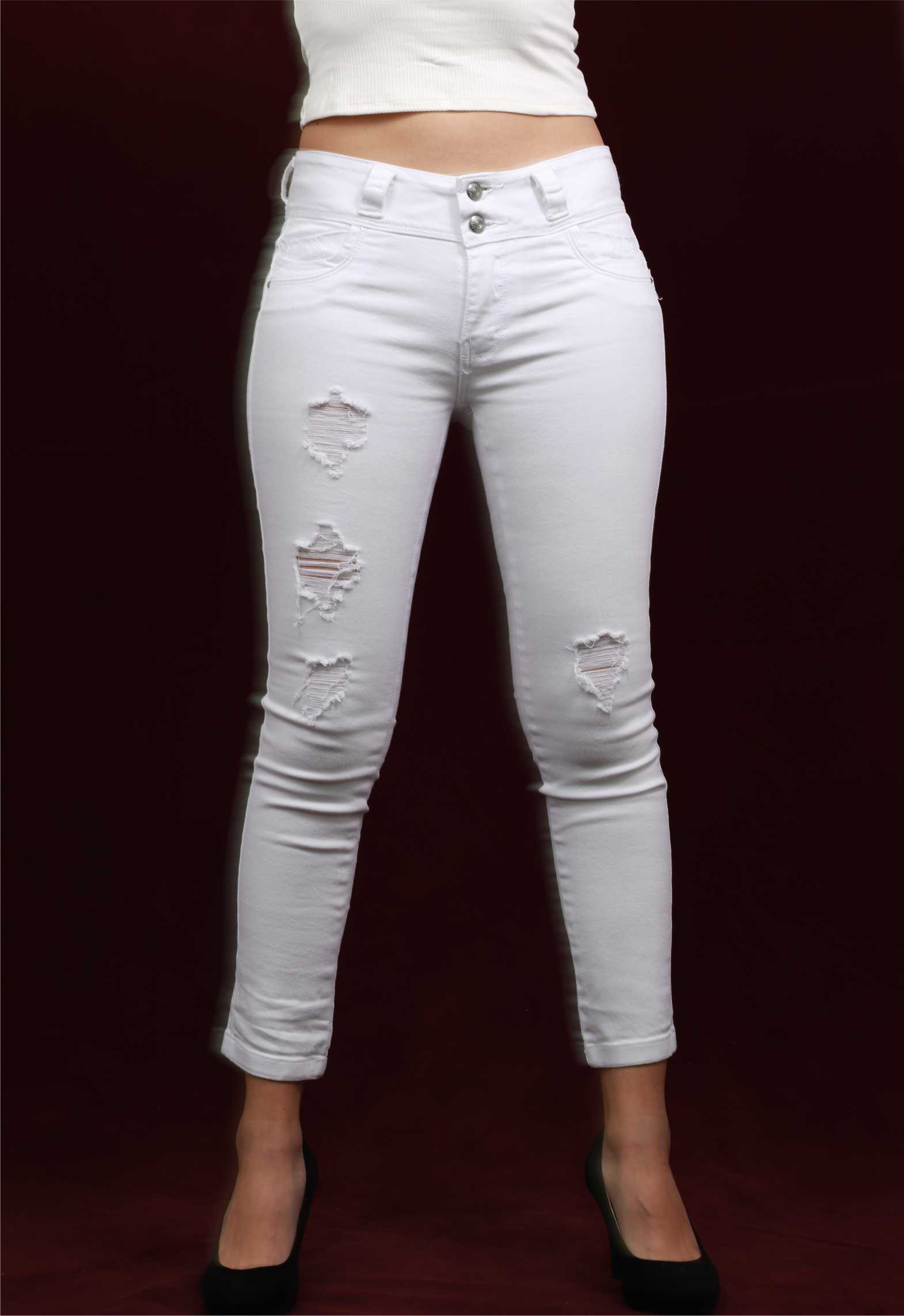 Pantalones Jeans ONLYS RASGADO FUERTE 2 BOTON JEANS
